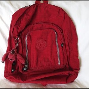 Red Kipling Backpack
